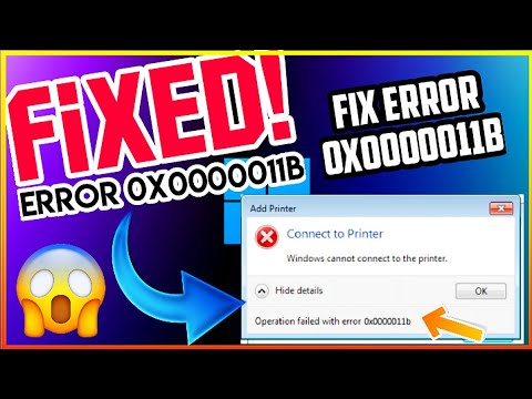 Video error 0x0000011b | windows cannot connect to the... - youtube