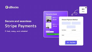 How to Add a Stripe Payment Button in WordPress with aBlocks (No Coding Needed)