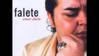 Video thumbnail of "Falete - Lo siento mi amor"