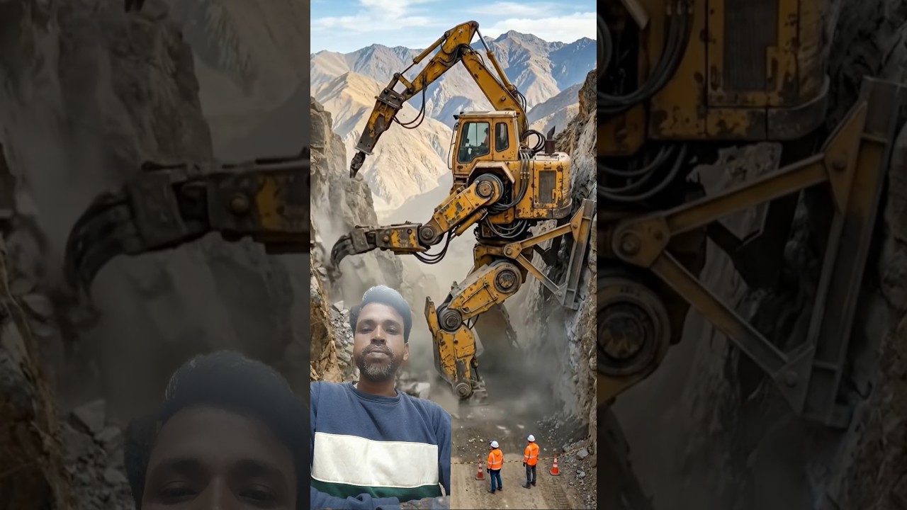 A Giant Machine Testing the Limits of Stone