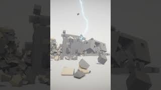 Demolition Master. Reaslistic destructions. Added clouds