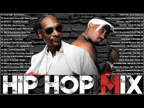 HIP HOP MIX 💿💿 Snoop Dogg, 2Pac, Ice Cube, 50 Cent, Biggie, Pop Smoke, Dr Dre, NWA