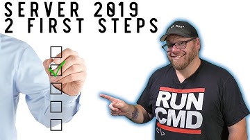 Server 2019 Rename & Set Static IP Address