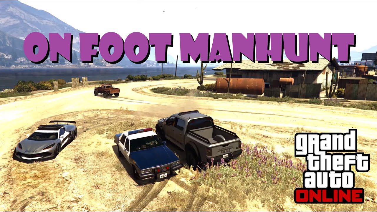 On-Foot DANHUNT in GTA Online