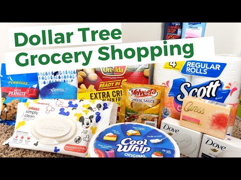 Dollar Tree Grocery Shopping! I Earned a Gift Card! No coupons used