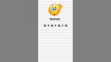 The Equation Everyone Gets Wrong! #mentalmath #mathpuzzle #mathquiz #maths #mathshorts #bodmas_rule