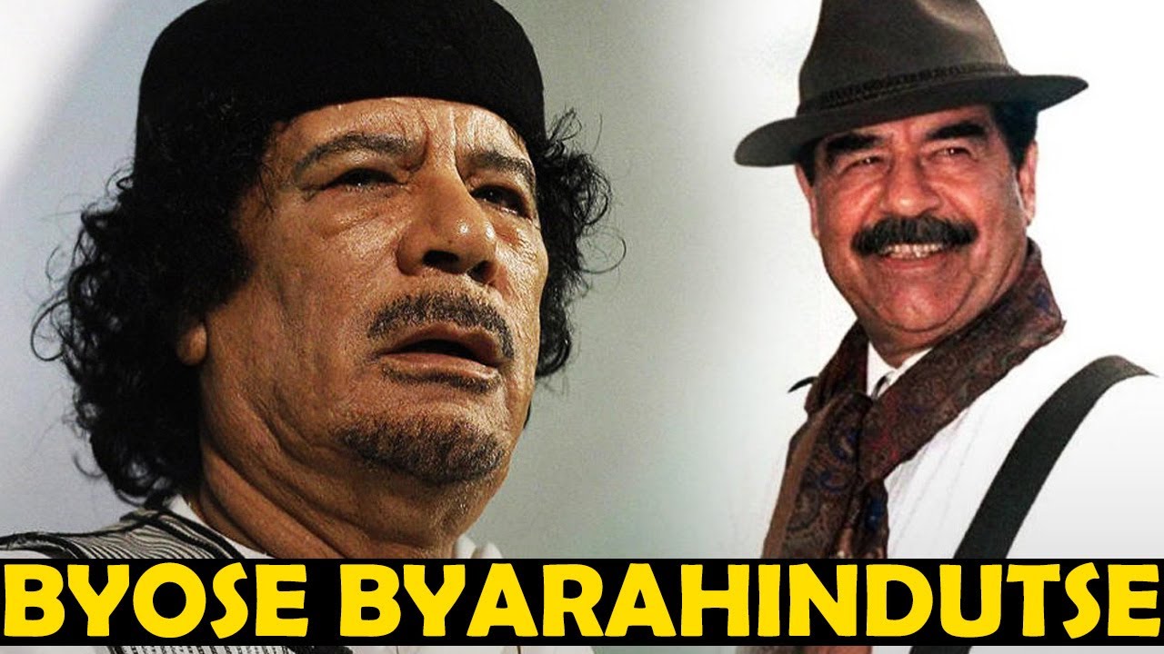 ISMAËL MWANAFUNZI: UBWOBA BWA AMERIKA BWATUMYE YICA GADDAFI NA SADDAM HUSSEIN MU IZINA RYA DEMOKARAS