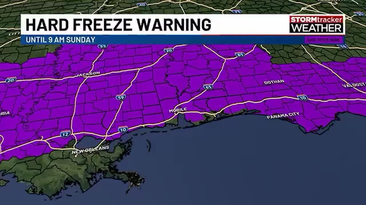 We're tracking another hard freeze tonight - YouTube