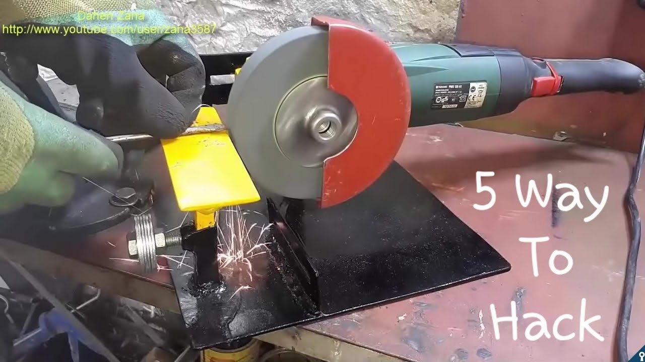 angle grinder hack parkside pws 125 A1 (video 57) YouTube