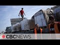 First trucks carrying humanitarian supplies enter Gaza