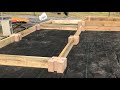 How to: Building simple inexpensive raised garden beds 7 designs (no tools)and discount lumber