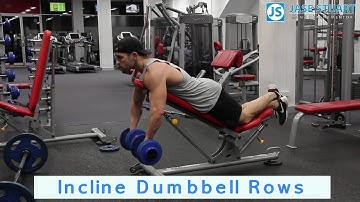 Incline Dumbbell Rows