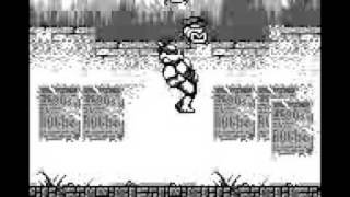 GBZ Gameplay - Teenage Mutant Ninja Turtles: Fall of the Foot Clan (GB)