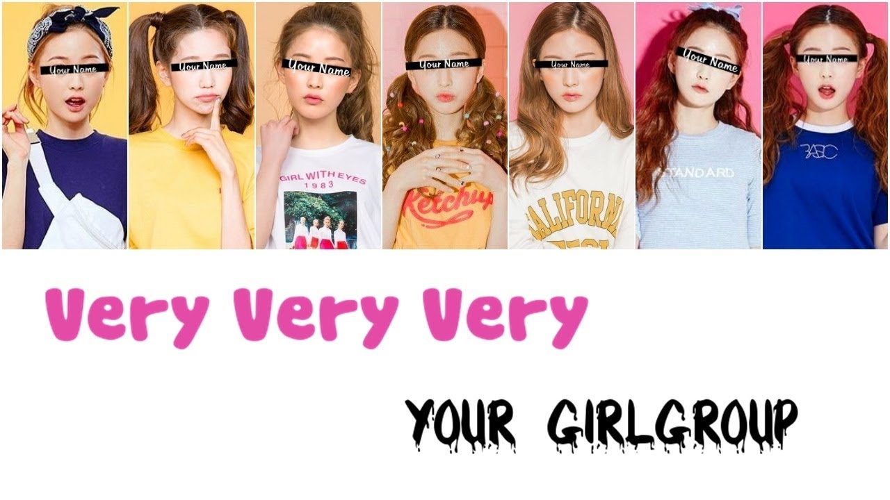 Your Girlgroup - Very Very Very ║I.O.I║ (7 members) [Color Coded Lyrics/Rom]