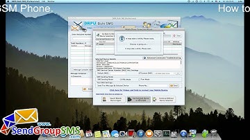 How To Send Mass Text SMS With Bulk SMS Software From Messages Mac Samsung Android Mobile Cell Phone