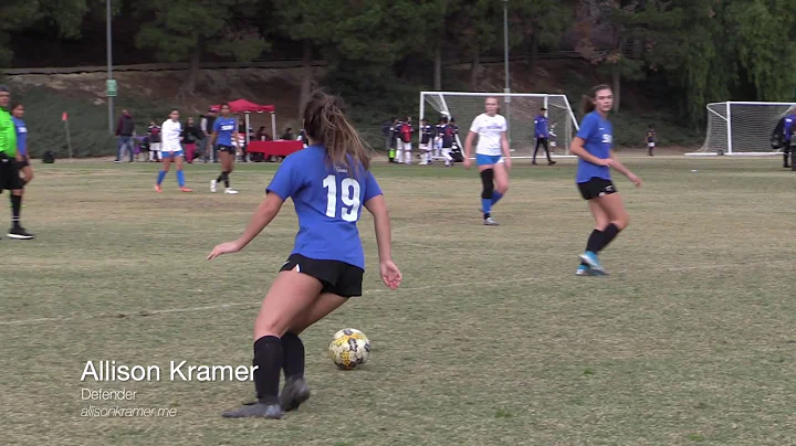 Allison Kramer - Defender - 2021 Soccer Recruit