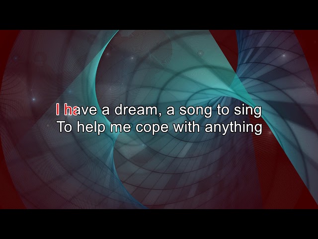 ABBA - I Have A Dream (Karaoke) class=