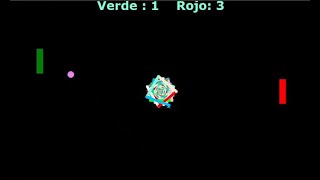 El juego de Pong hecho con python turtle