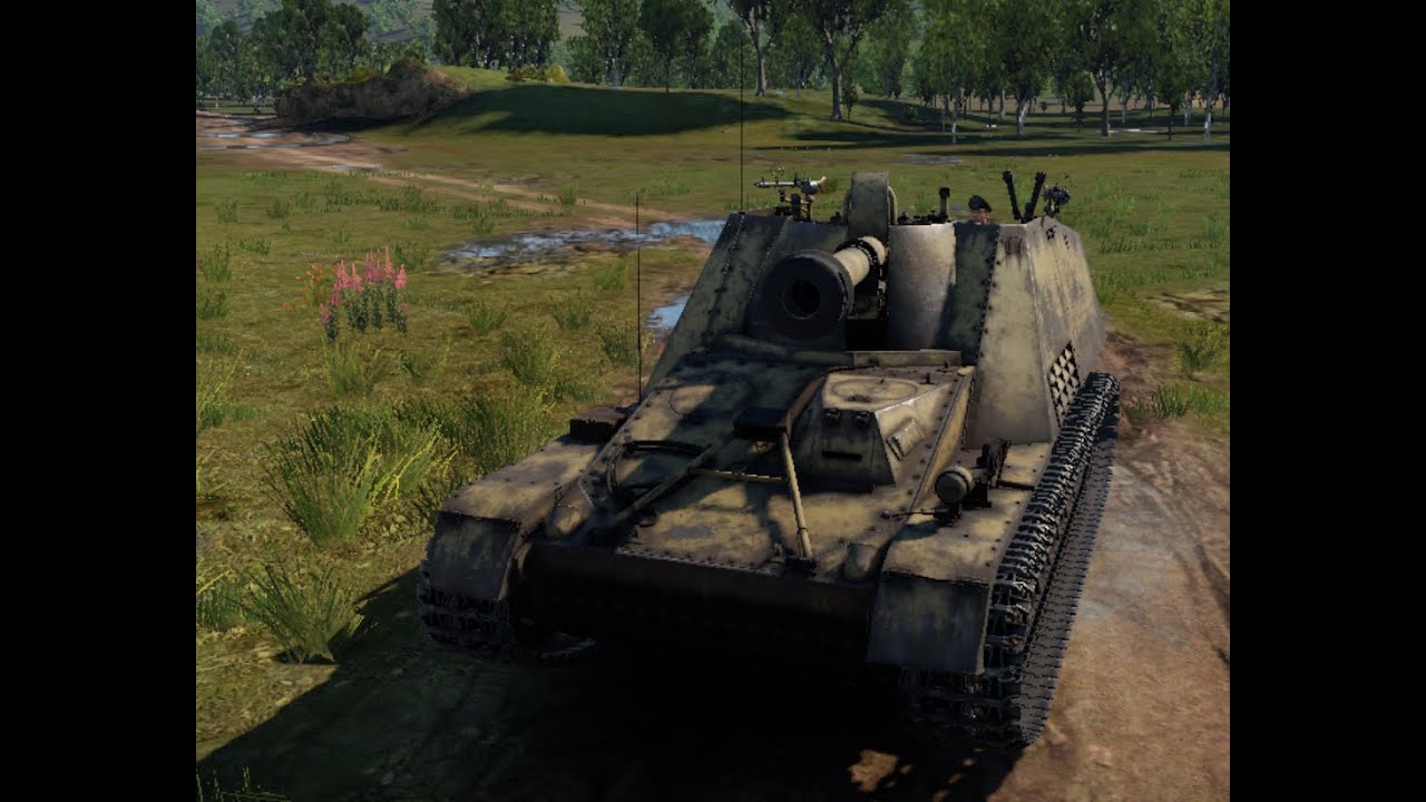 War Thunder battle 2 Nashorn everything goes wrong - YouTube