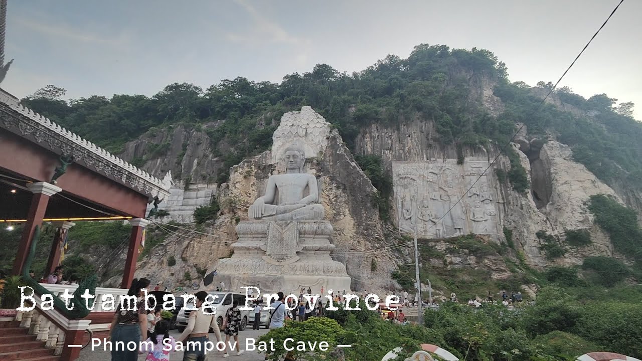 Battambang Province, Cambodia / Bat cave, every sunset has a million ...