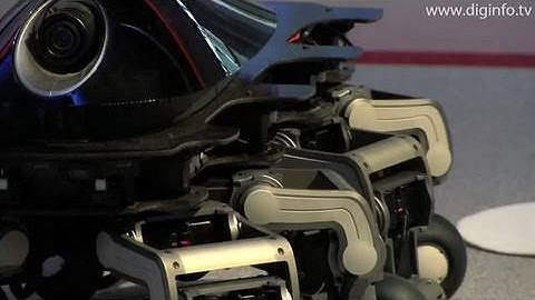Eight-Legged Robot That Can Transform: DigInfo