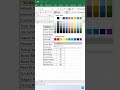 Colour Scale in Excel 👍 #exceltips #office #shorts #shortsviral #shortsvideo #shortsfeed #ytshorts