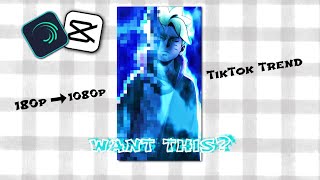 180P Vs 1080P Tiktok Trend Edit Capcut X Alight Motion Tutorial