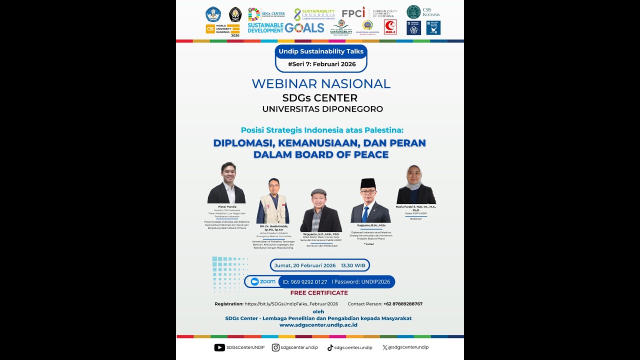 Posisi Strategis Indonesia atas Palestina: Diplomasi, Kemanusiaan, dan Peran dalam Board of Peace