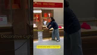 LUXURY PREMIUM FULL-STORE JEWELRY SHOWCASE  #jewelryshowcase #displaycounter #interiordesign