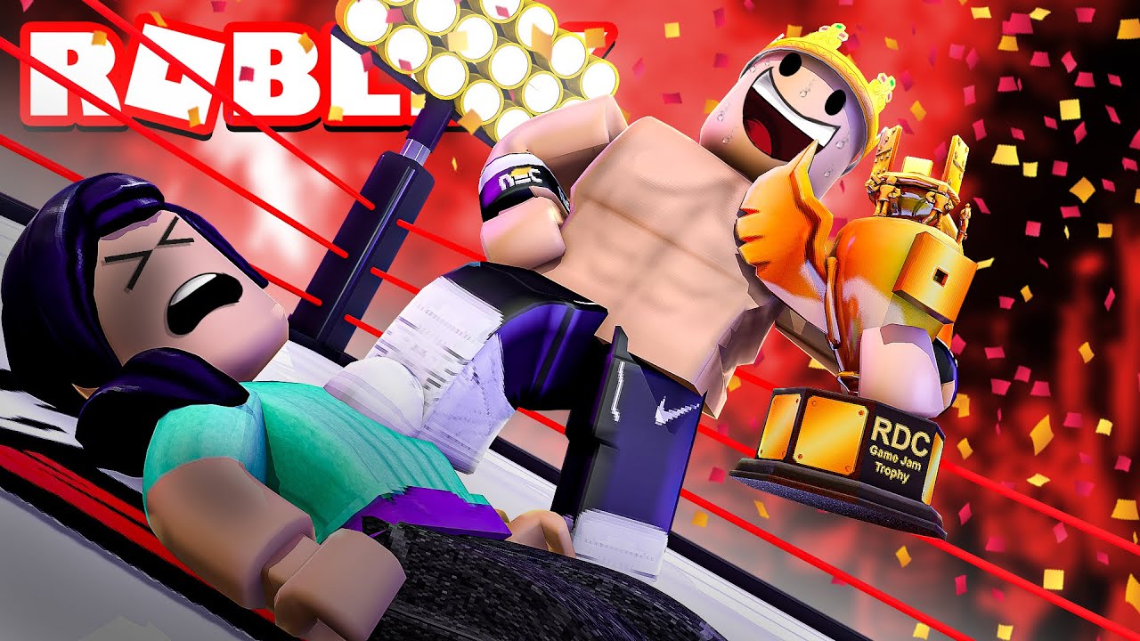 Boxing My Girlfriend And Winning Roblox Boxing League Youtube