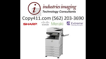 How to scan a double sided document from a SHARP MX-2640