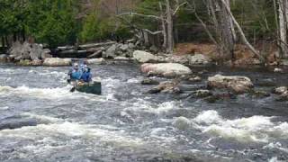 Northern Forest Canoe Trail, Section 1: sideline coaching through the rapids