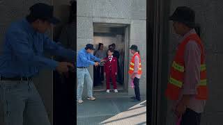 Mean Security Guard Kid Boss