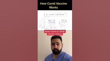 Doctor reacts: covid vaccine cartoon #shorts