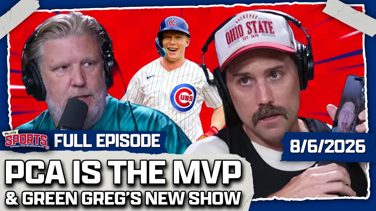 We Have A College Football Poll + The Cubs Sweep The Dodgers | Mostly Sports EP 706 | 8.6.26