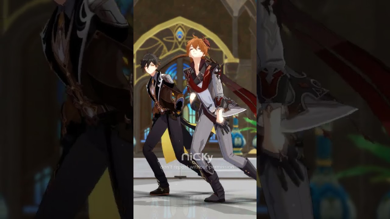 【MMD/原神 Genshin Impact】Just Dance (Tiktok) - MotionDL 