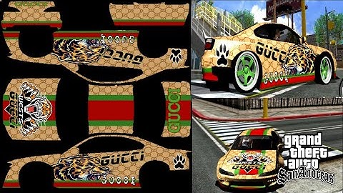 HOW TO MAKE LIVERY FOR CAR IN GTA SA LIKE AN EXPERT||HOW TO INSTALL LIVERY