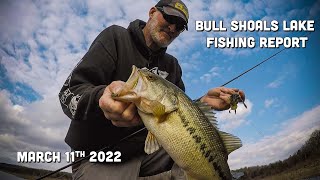 Bull Shoals Lake Fishing Report | March 11th 2022 | Del Colvin