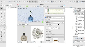Selecting Object Materials for Editing