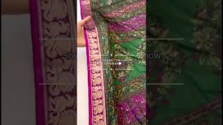 Pure soft Dola silk saree with beautiful kalamkari print all over the saree ♥️♥️♥️Grab it now💖💖