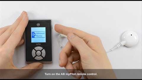 Pairing the AB myPilot to the Naída CI [English Subtitles]