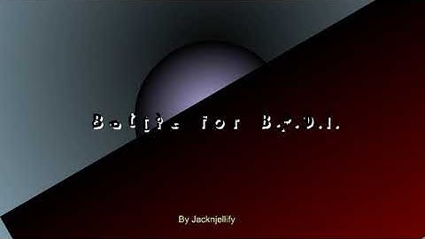 BFB Intro but i imported in a old version of flash