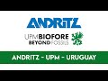 MVM srl e Andritz UPM Uruguay - MVM Grinders for straight blades FX20