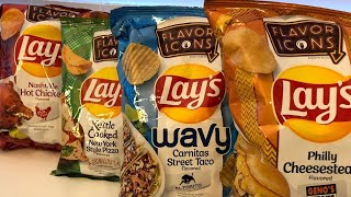 We Tried All Of The Lays Flavor Icons Potato Chips Taste Test