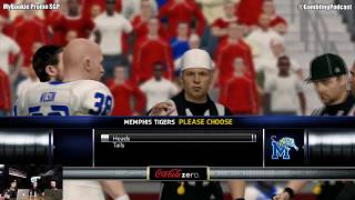 Memphis @ Utah (-8, 54) NCAA Football 14 Sim Betting - Sports Gambling Podcast screenshot 4