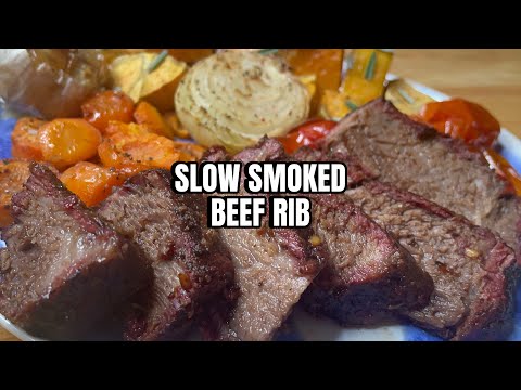 Brisket-Style Smoked Boneless Beef Rib