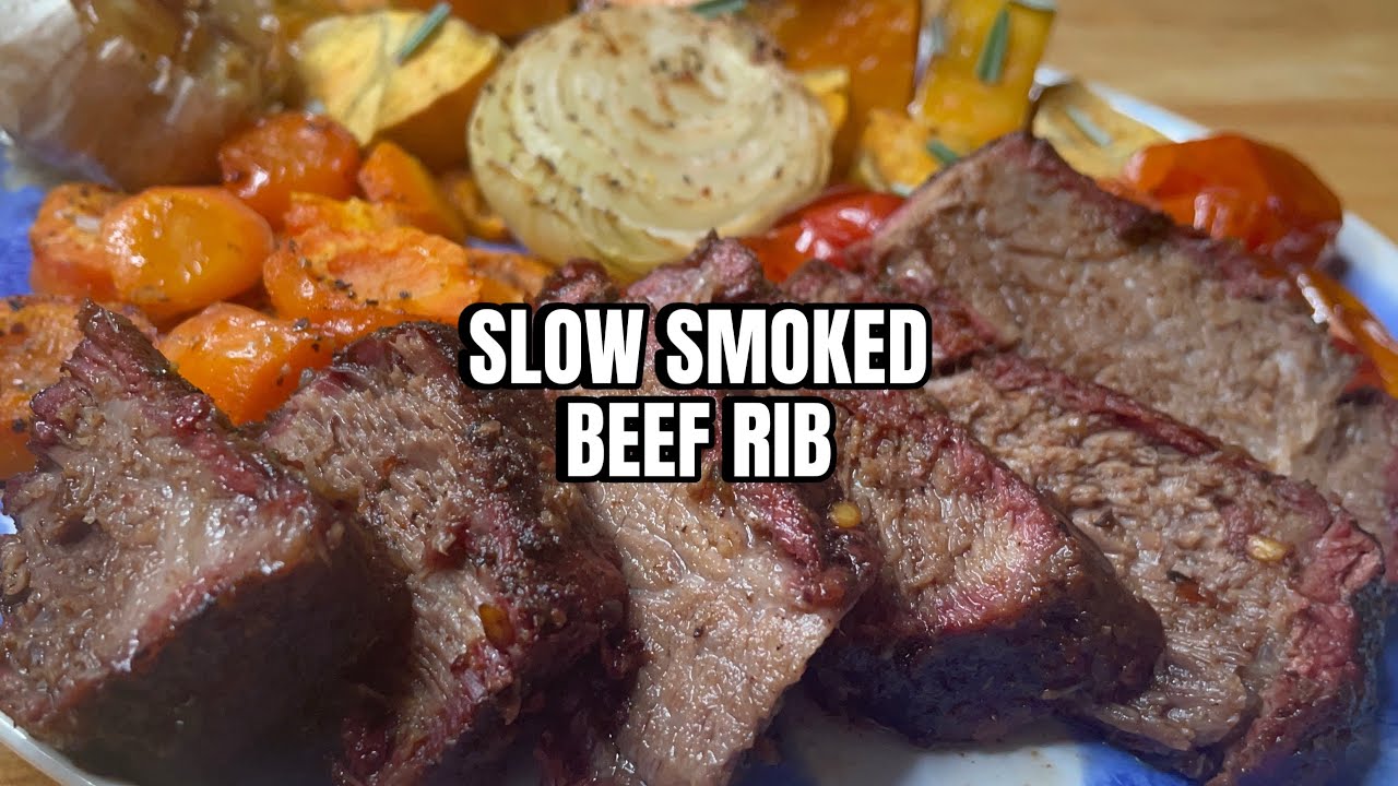 Brisket-Style Smoked Boneless Beef Rib — watch on YouTube