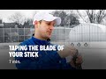 Taping the Blade of Your Stick