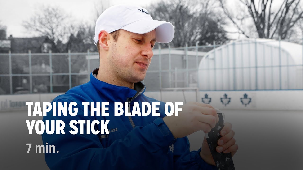 How to Tape a Hockey Stick (Blade & Handle) - Gaimday