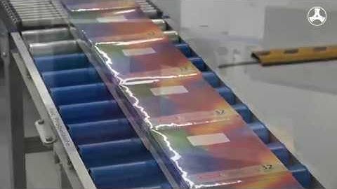 Kallfass Universa 500 Servo High-Speed Shrink Wrapper Shrink Wrapping Exercise Books